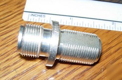New 24931 n female bulkhead berg rf conn ug-30D/g