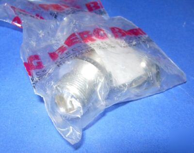 New 24931 n female bulkhead berg rf conn ug-30D/g