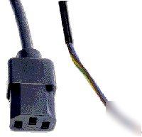 New svt 18/3 detachable female flying leads 4 ft 5 pc.
