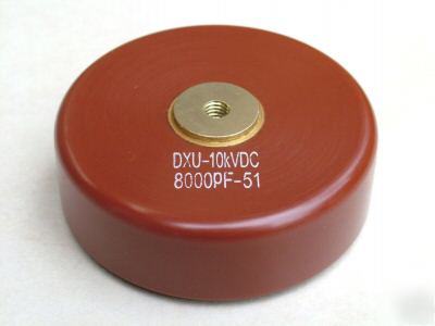 10,000V, 8000PF, high voltage capacitors, tesla, laser 