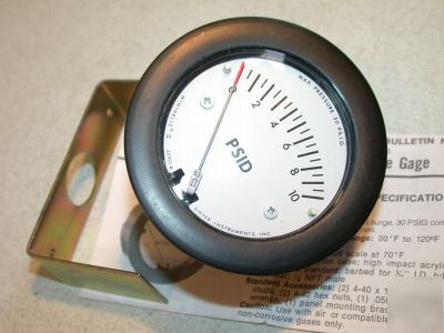 New dwyer minihelic differential pressure gage 2-5210