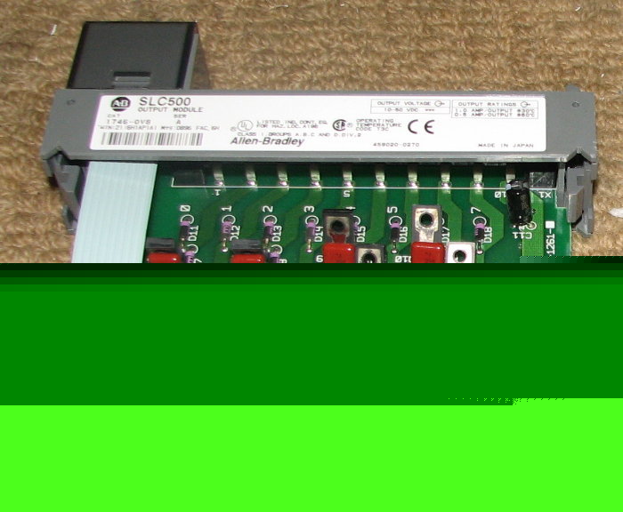 * allen bradley SLC500 output module 1746-OV8