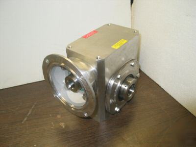 1.5 hp 58 rpm boston / baldor stainless gear reducer