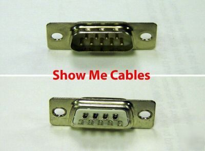 DB9 male solder connector 2 pcs.