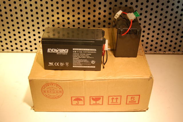 New 12V 7AH volt schwinn sealed lead acid battery bike