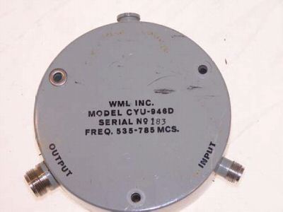 Western microwave lab #cyu-9446D 20DB circulator