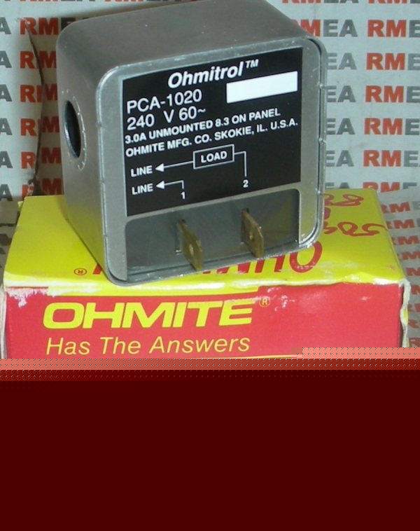 Ohmite ohmitrol pca-1020 power control solid state 240V