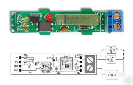 I/o cell - relay output