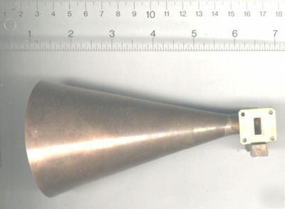 K-band turnstile waveguide & horn antenna 