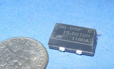 New crystal oscillator seiko sg-615P 15.6672MHZ 15.6672