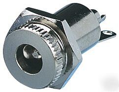 Nickel 2.5MM dc power socket , rohs