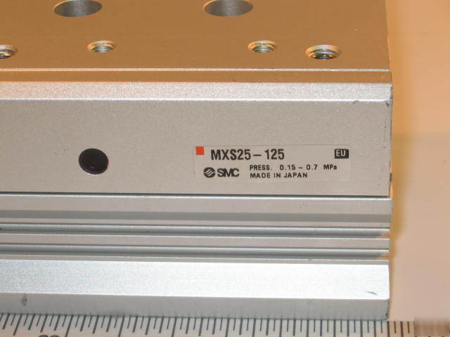 Smc pneumatic dual rod table slide MXS25-125
