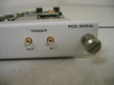 Spirent smartbits pos-3505AS oc-48C terametrics module