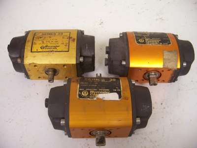 Worcester controls pneumatic actuator model 10 lot of 3