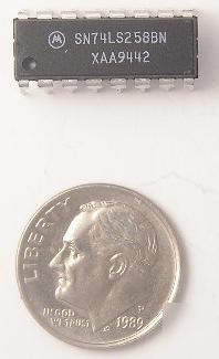 74LS258 quad 2 input multiplexer 16 pin 25 pc.