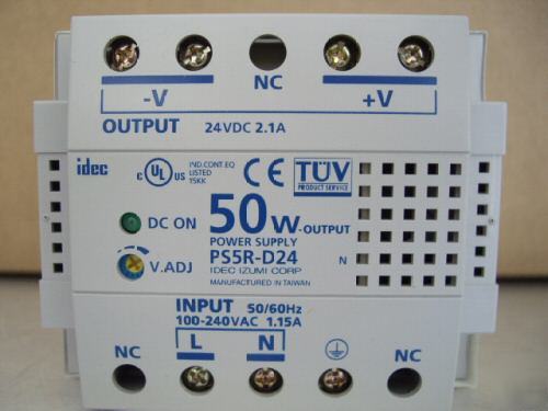 Idec din rail power supply 24VDC PS5R-D24