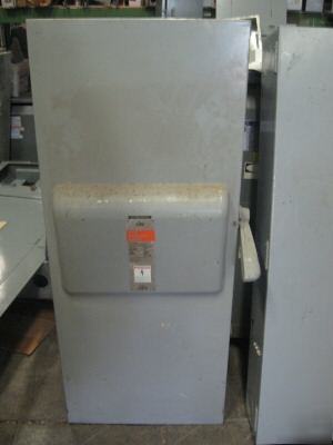 Ite disconnect switch 600 amp 600V cat# NF356
