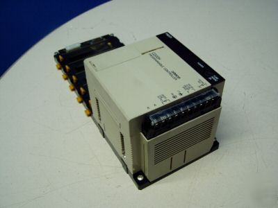 Omron cpu rack C200H-BC051-V2 power supply C200H-PS221