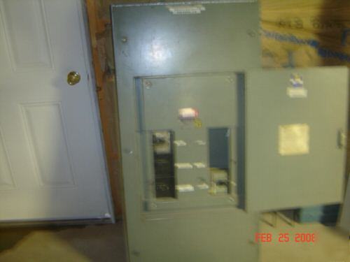 Used 600 amp square d service panel 1452-6 
