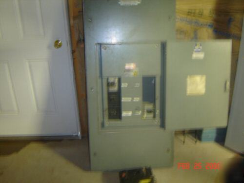 Used 600 amp square d service panel 1452-6 