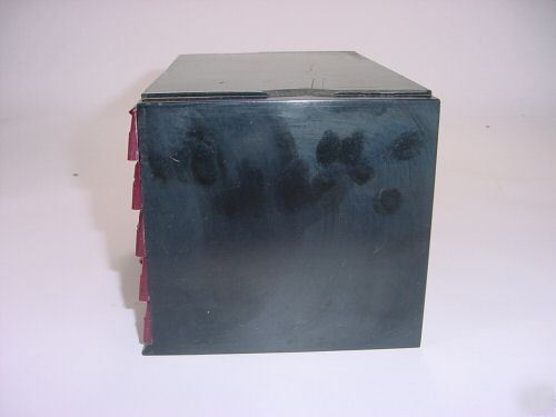 Vintage bakelite ohmite little devils resistor cabinet