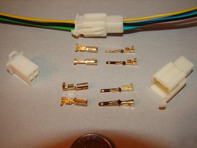 Cnc stepper motor wiring quick connector 4 wire 20 a.