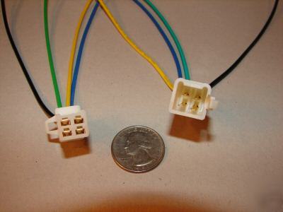Cnc stepper motor wiring quick connector 4 wire 20 a.