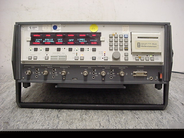 W&g pfj-8 error and jitter test set