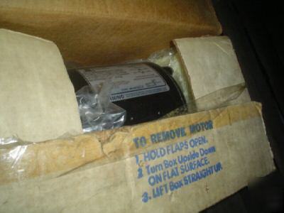 Emerson motor, m-SA55AW-3672, 1/4HP, 1725 rpm, 115V 