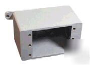 Fd type pvc double two gang device box