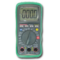 Automotive digital multimeter with inductive rpm pick-u