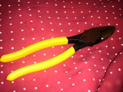 Klein tools D213-9NECR linesmans cutting pliers