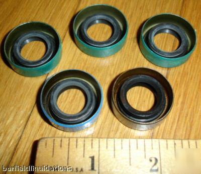 Lot of 5 plain encased seals
