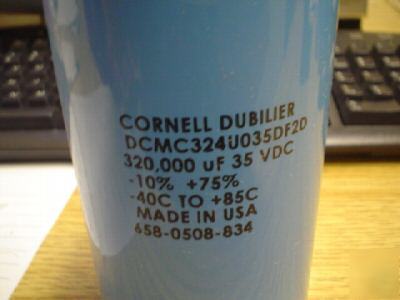 New 1 cde 35V 320,000UF computer grade capacitor 