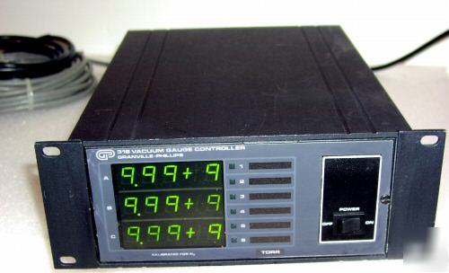 Granville-phillips 316 vacuum gauge controller readout