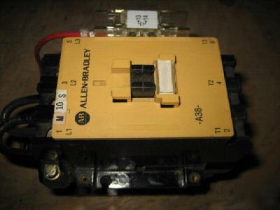 Ab allen-bradley contactor cat. no. 100-A38N*3 30 hp