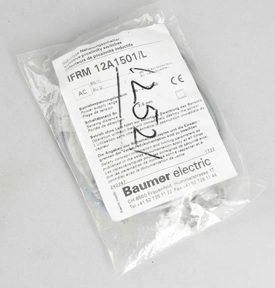 Baumer proximity switch ifrm 12A1501/l nip