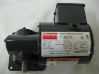 Dayton right angle ac gearmotor 4Z276