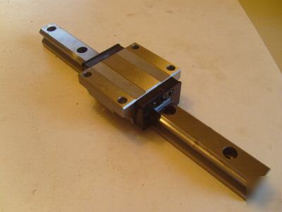 New thk linear motion HSR25R blocks + rail iko 