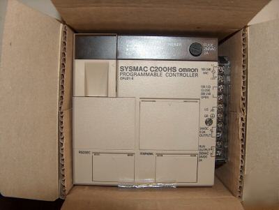 Omron sysmac C200HS-CPU21-e programmable controller