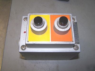 Red dot EFD2 efd-P2 pilot light station haz. location 