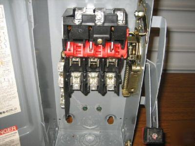 Square d H321N safety switch 30 amp disconnect 240V 30A
