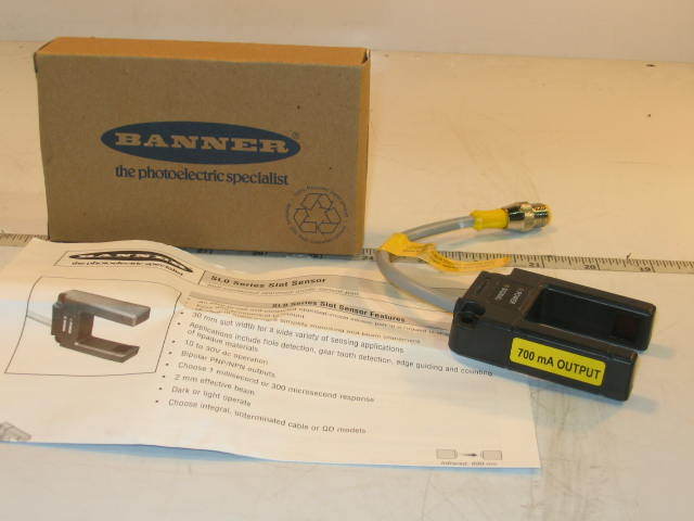 Banner slo series slot sensor SLO30VB6YQPMA13LODO