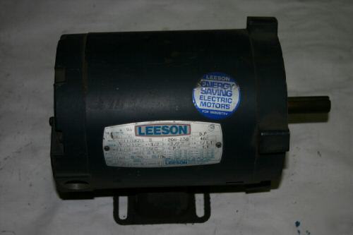 Leeson electrical motor 1/2 hp. rpm 1725/1425