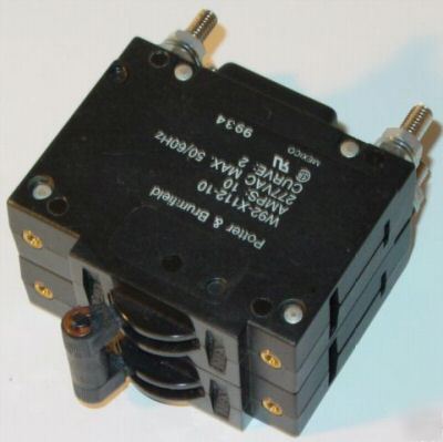 Potter & brumfield W92-X112-10 10A hydraulic c. breaker