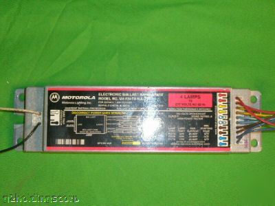 Motorola electronic ballast M4-rn-T8-1LL-277