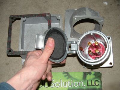 New crouse-hinds arktite receptacle AR1041 S22 w / AJ47 