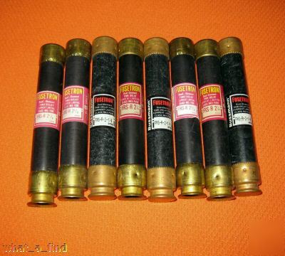 New lot 8 buss frs-r-2-1/4 fuse FRSR2 1/4 amp 600 volt