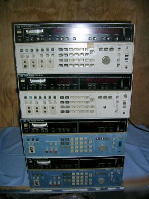 Qty 4 hp 3586C selective level meter. one lot deal 