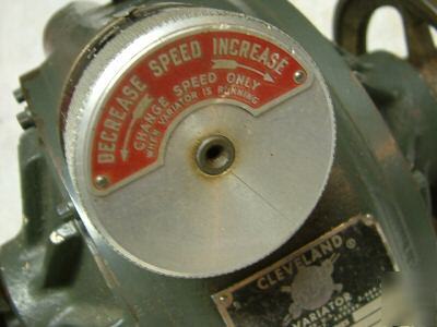Cleveland model 2K6 speed variator
